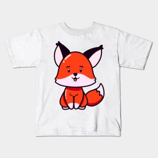 Cute fox Kids T-Shirt